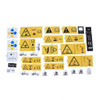 82995: Aftermarket Genie Decal Kit - Symbol GS-46