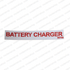 90750: MEC (Mayville Eng) DECAL - BATTERY CHARGER