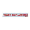 90751: Aftermarket Mec (Mayville Eng) Decal - Power To Platform
