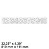 91003016: Aftermarket JLG Decal Boom Numbers