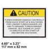 91343016: Aftermarket Gradall Caution Decal