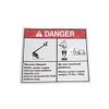 97579: Aftermarket Genie Decal Danger Tip-Over Welder