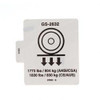 97693: Aftermarket Genie Decal - Max Wheel Load GS-2632