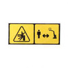 AU2108: Aftermarket JLG Decal - Crushing Hazard