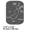 412-624-001: Aftermarket Raymond Decal - Lh Control Handle