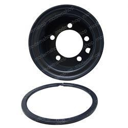 440066700: Aftermarket Yale Forklift Wheel - 4.33-8 3 Pc Rim/Flange