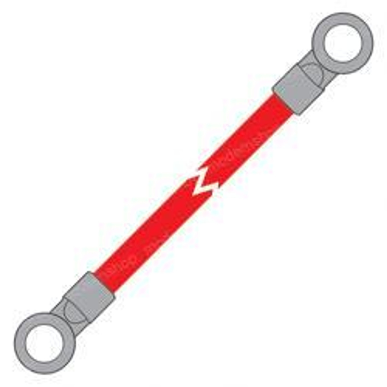 800124750: Aftermarket Totalsource Leadhead - 1/0 Red 10 Ft Str
