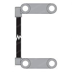 800126904: Aftermarket Totalsource Leadhead - 2/0 Blk 10 Ft Offset