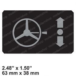 518966800: Aftermarket Yale Forklift Shift Decal