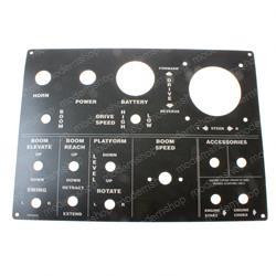 45633: Aftermarket Genie Decal Plat. Control Box