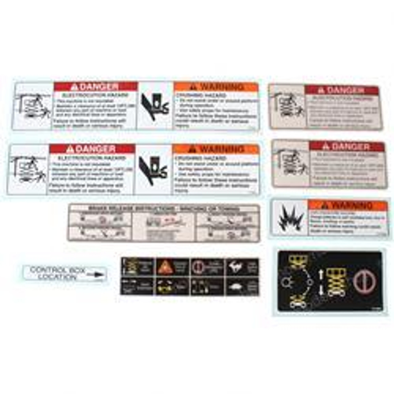 2901671: Aftermarket Jlg Decal - Kit