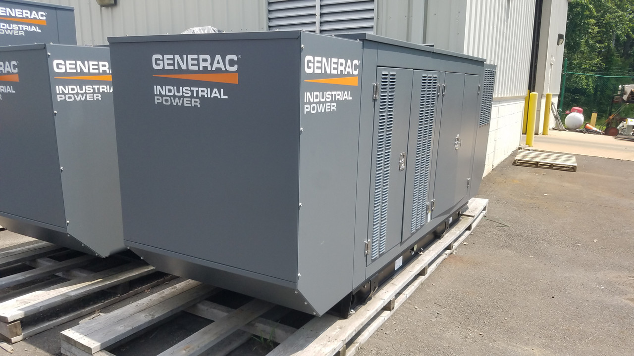 Generac Model# MG150KG189.0R18GPSYE 150kW Dual Fuel Generator