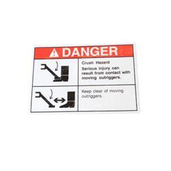 114366: Aftermarket Genie Decal-Foot Crush-Outriggers