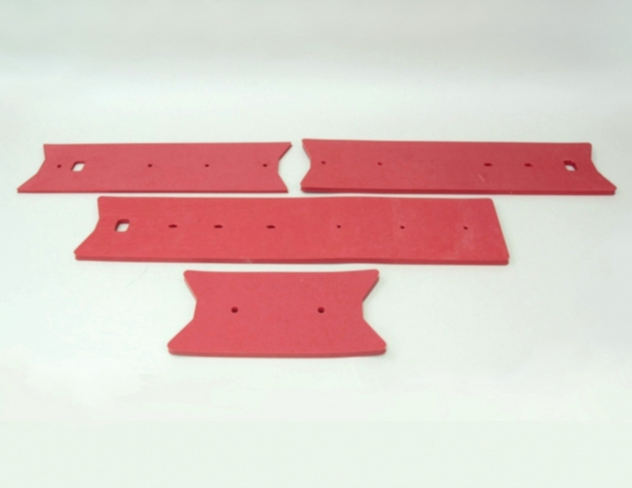 56510374: Clarke Aftermarket Deck Blade Kit, Red