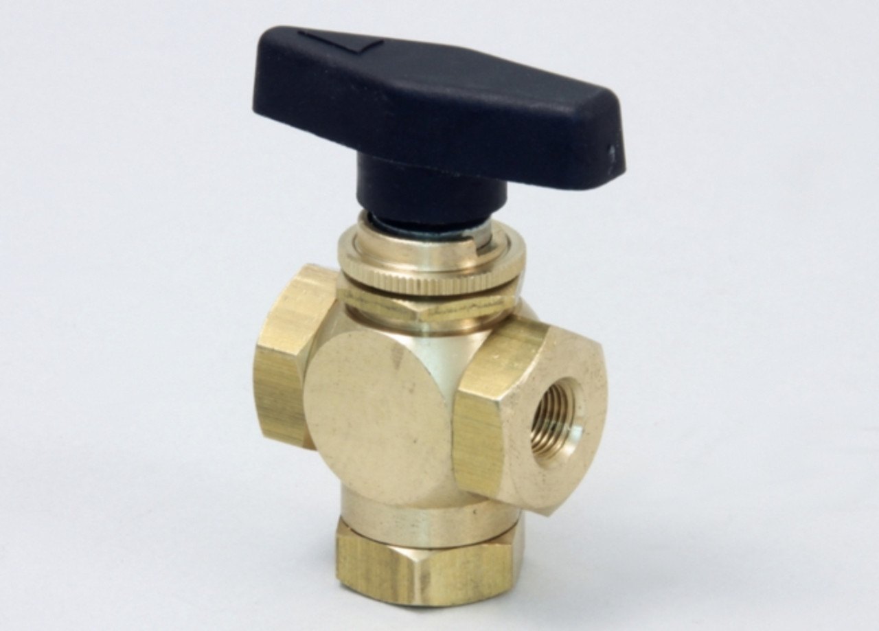 CPS50A: Kaivac Aftermarket 3 Way Brass Valve With