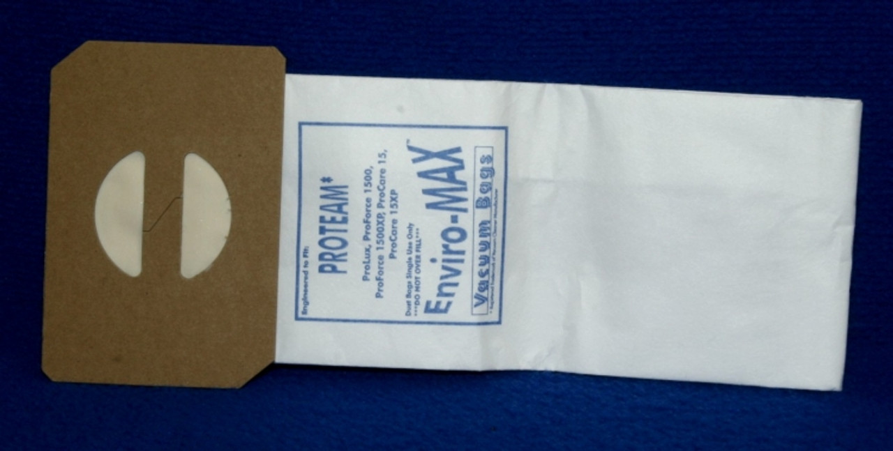 103484CT: Pro Team Aftermarket Vacuum Bags, 10+ Cases (Ea)