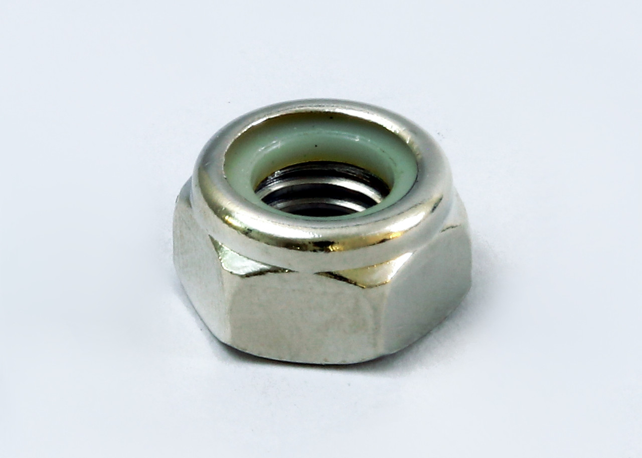 12040069: PowerBoss Aftermarket Nut-Nyloc M10 X 1.5 Stl Zd Cl6
