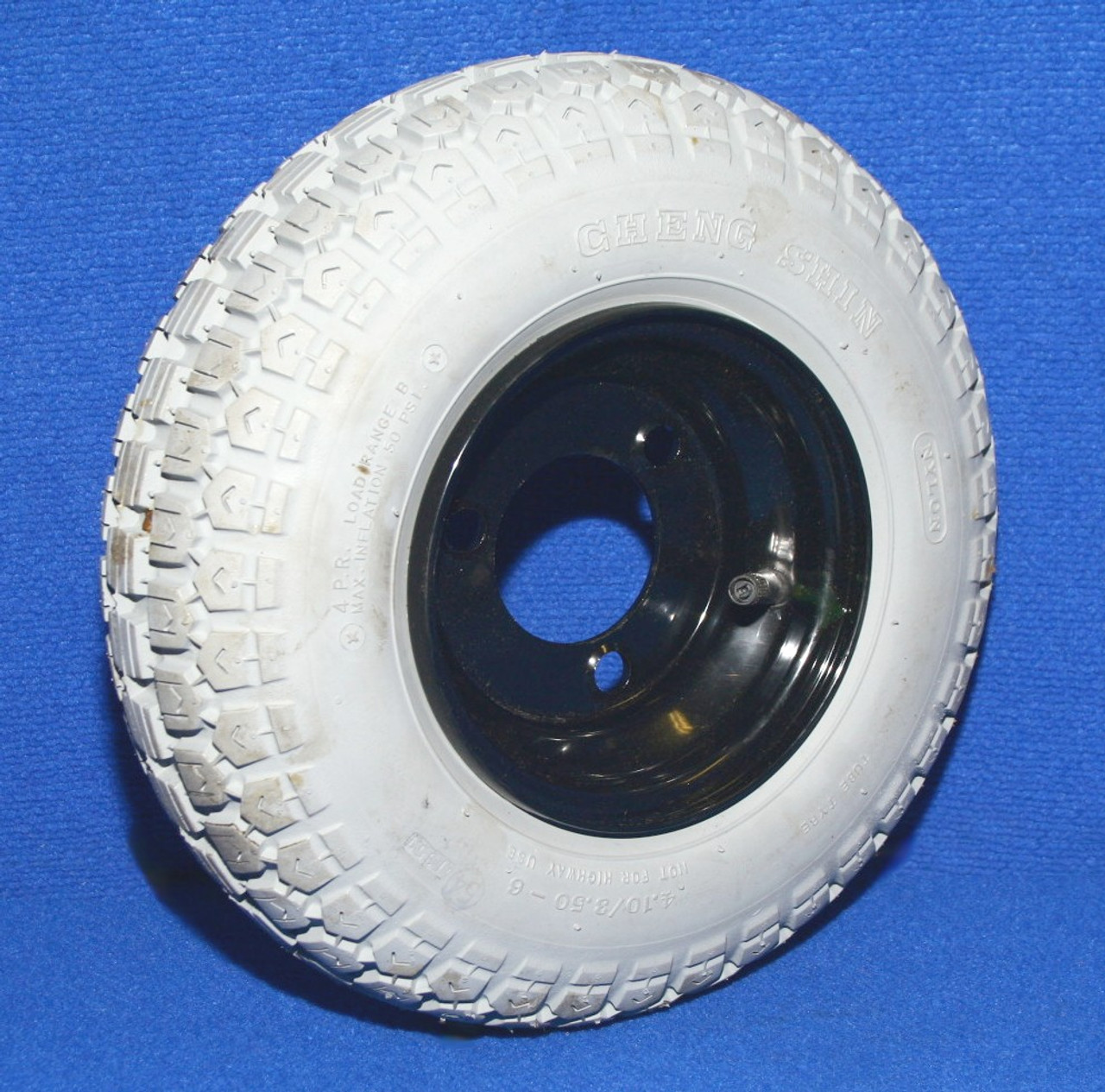 320874: PowerBoss Aftermarket Foam Filled Tire assembly
