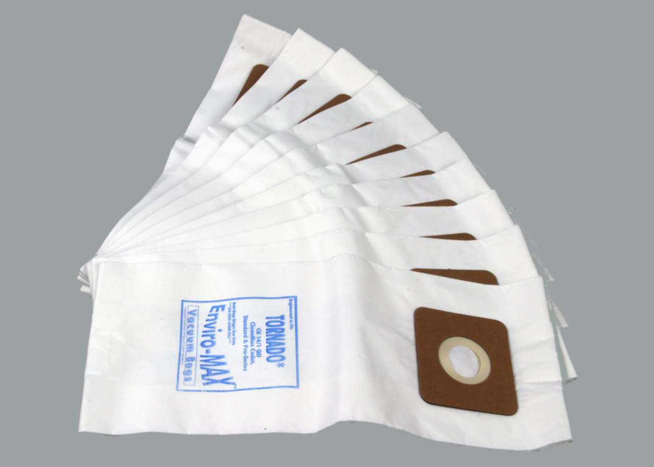 90147C: Tornado Aftermarket Vac Bags, Case Of 100