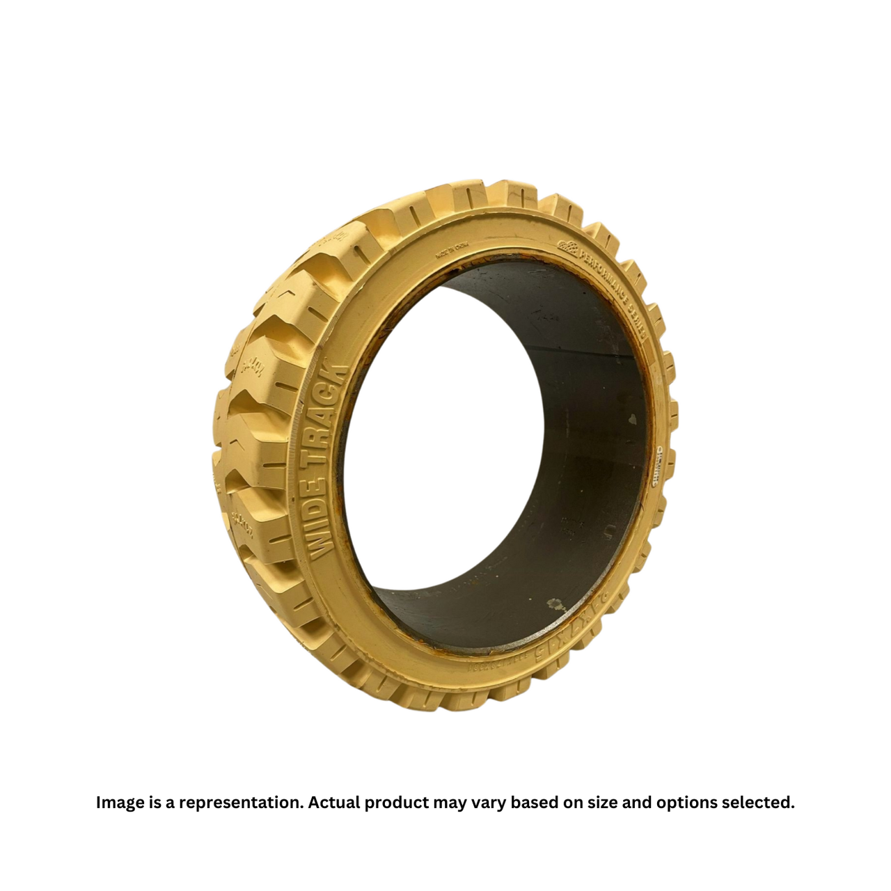 4485102: 18X6X12-1/8 Wide Track Traction Non Marking Tire 4485102: 18X6X12-1/8 Wide Track Traction Non Marking Tire