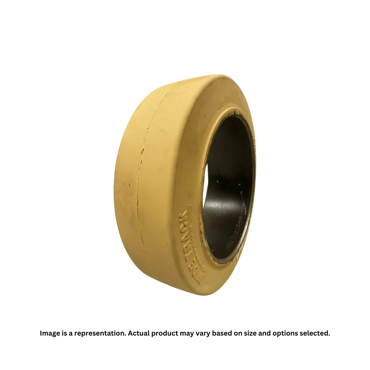 4490002: 18X7X12-1/8 Wide Track Smooth Non Marking Tire