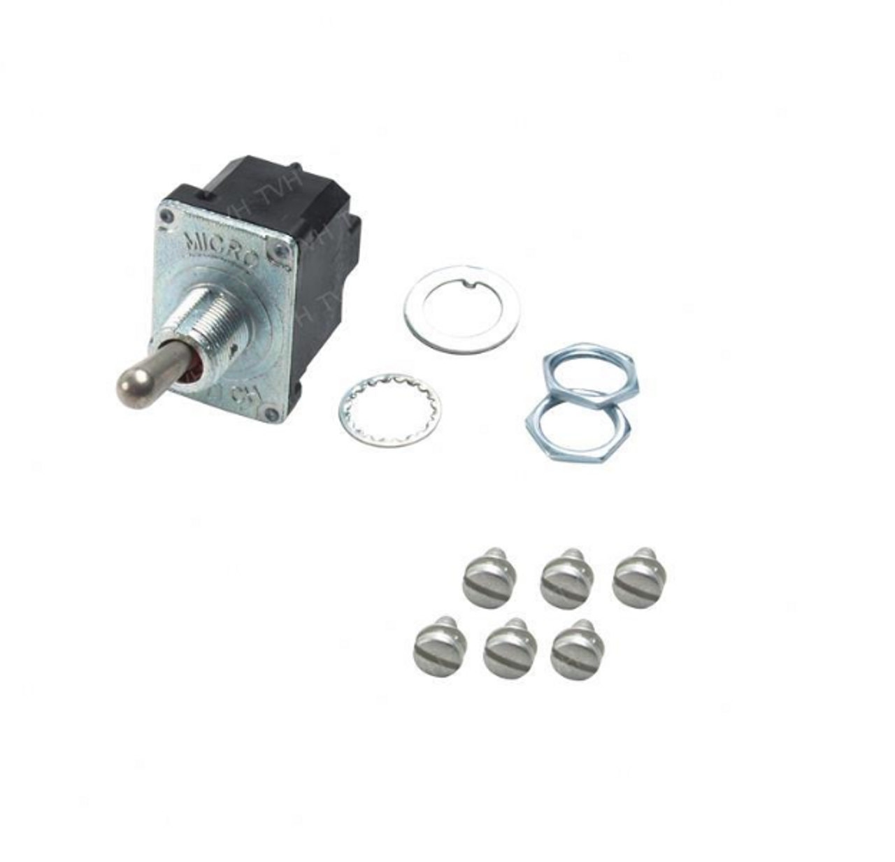 91143114: SWITCH-3POS DPDT SEALED TOGGLE SCREW TERM- ON-OFF-ON