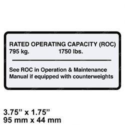 7184778: Aftermarket Bobcat Decal- Ca