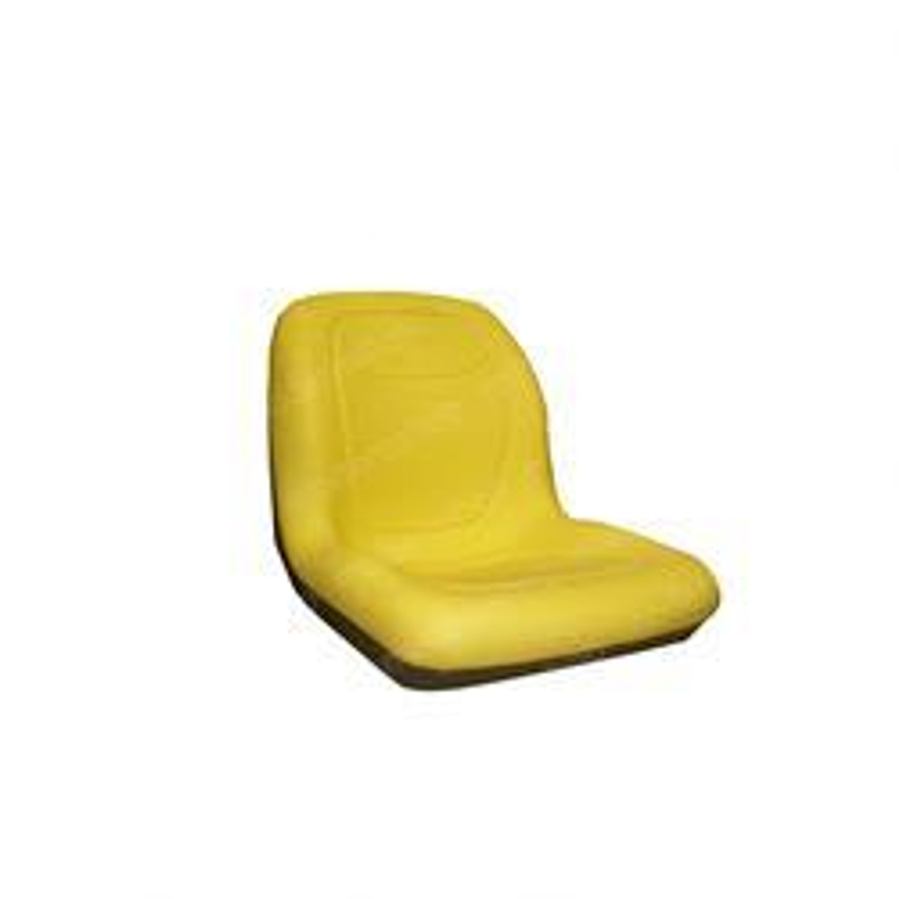 AM121752: Aftermarket John Deere Seat - Vinyl Yellow