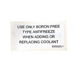 1375676: Aftermarket Hyster Decal - Antifreeze
