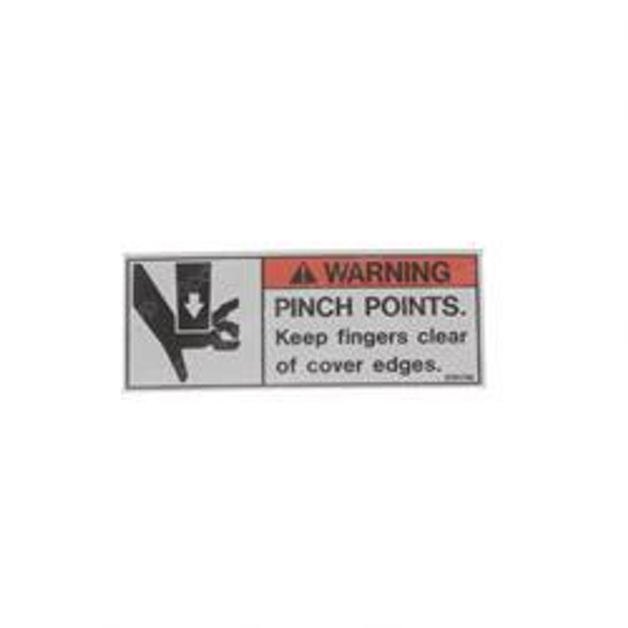 2306179: Aftermarket Hyster Forklift Decal - Pinch Point 2306179: Aftermarket Hyster Forklift Decal - Pinch Point