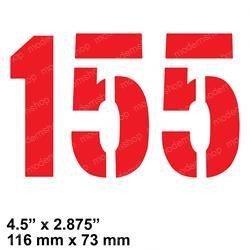 380334: Aftermarket Hyster Decal - Model 155