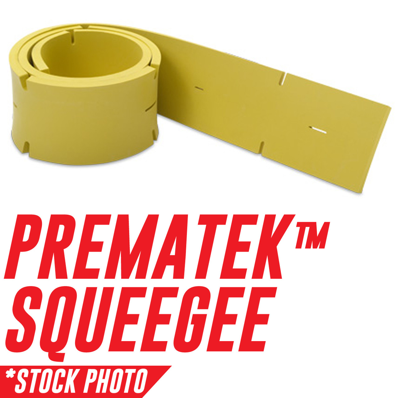 150-755L: Squeegee, Front 30", Prematek fits Factory Cat Models MicroMag, Pilot/RS