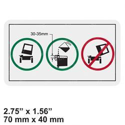 2050044: Aftermarket Hyster Decal - Cab Tilt