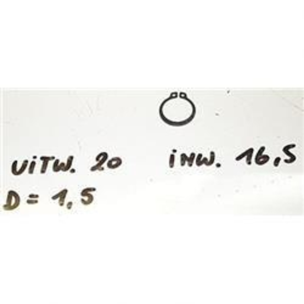 221524: Aftermarket E-Parts Ring - Retaining 221524: Aftermarket E-Parts Ring - Retaining