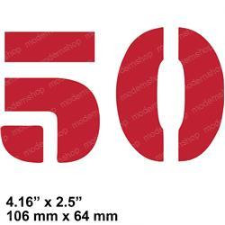 318932: Aftermarket Hyster Decal - Model 50