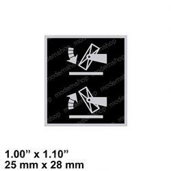 370254: Aftermarket Hyster Forklift Decal - Upender