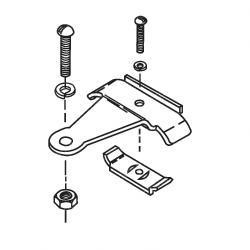 996G1: Aftermarket Briggs Connector Cable Clamp - Battery