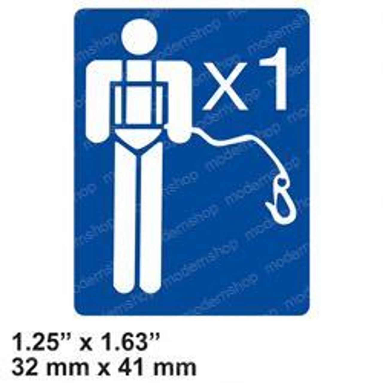 130018: Aftermarket Skyjack Decal - Harness Anchorage Pic 130018: Aftermarket Skyjack Decal - Harness Anchorage Pic