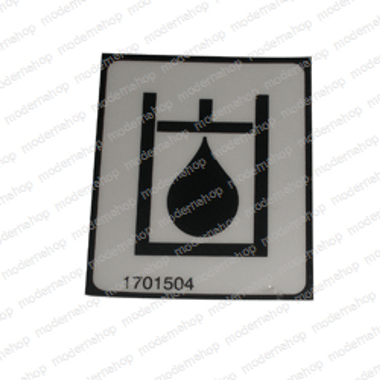 1701504: Gradall DECAL - HYD OIL