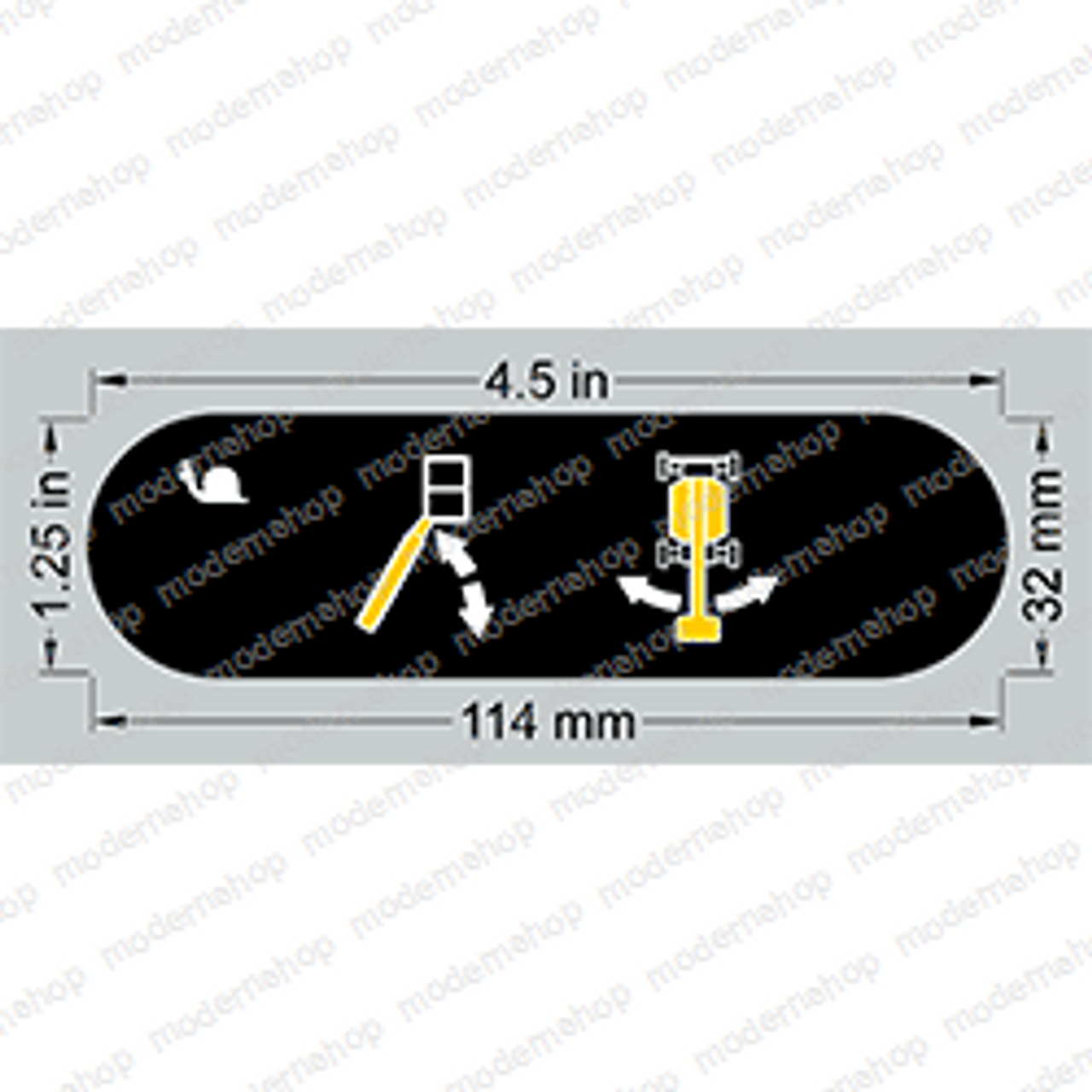 1702566: Grove / Manlift DECAL - LIFT SWING