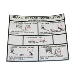 1703398: Aftermarket JLG Decal - Towing/winch(graphic)