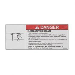 1705681: Aftermarket Gradall Decal - Elect (siz-plf)