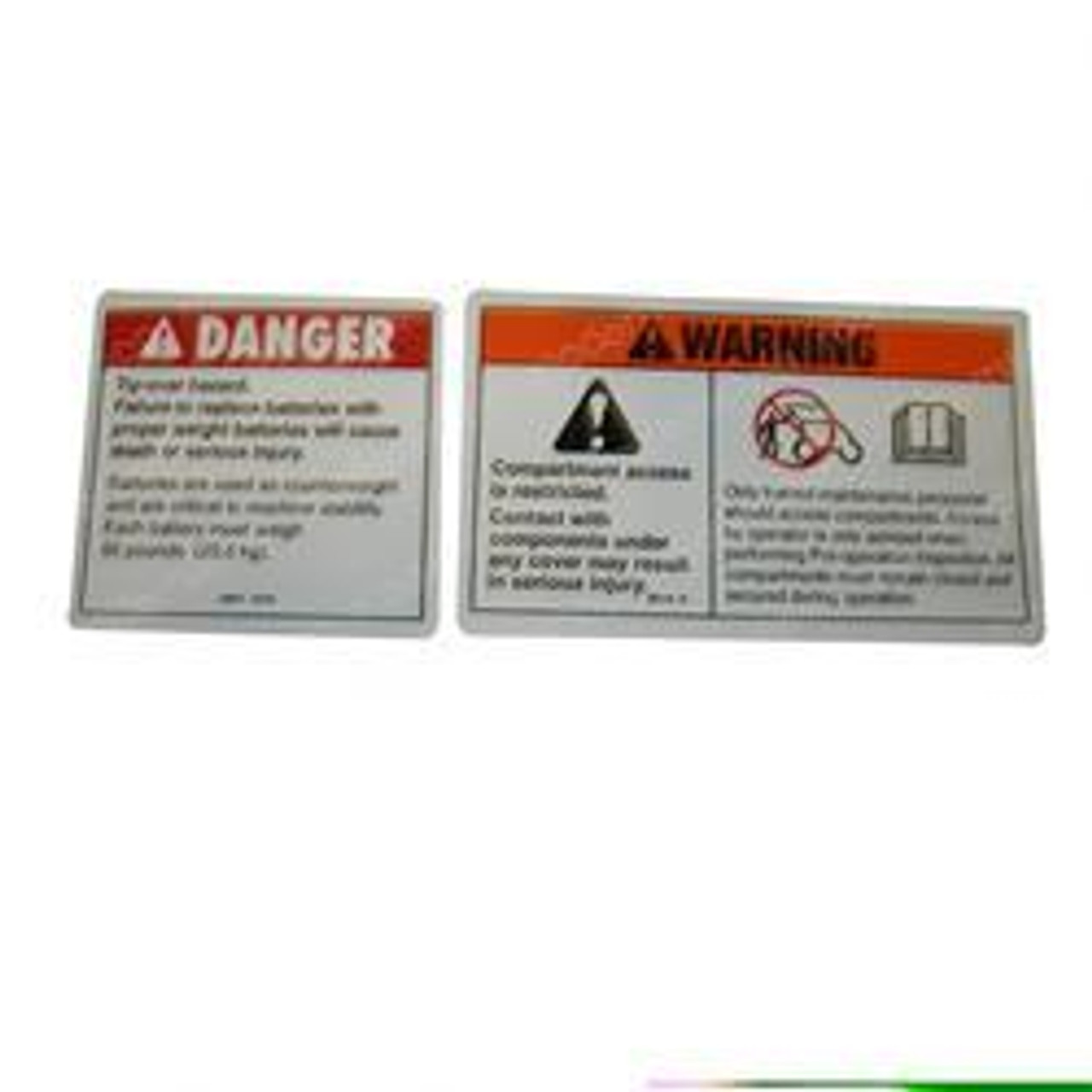 28175: Aftermarket Genie Decal - Caution Compart Access 28175: Aftermarket Genie Decal - Caution Compart Access