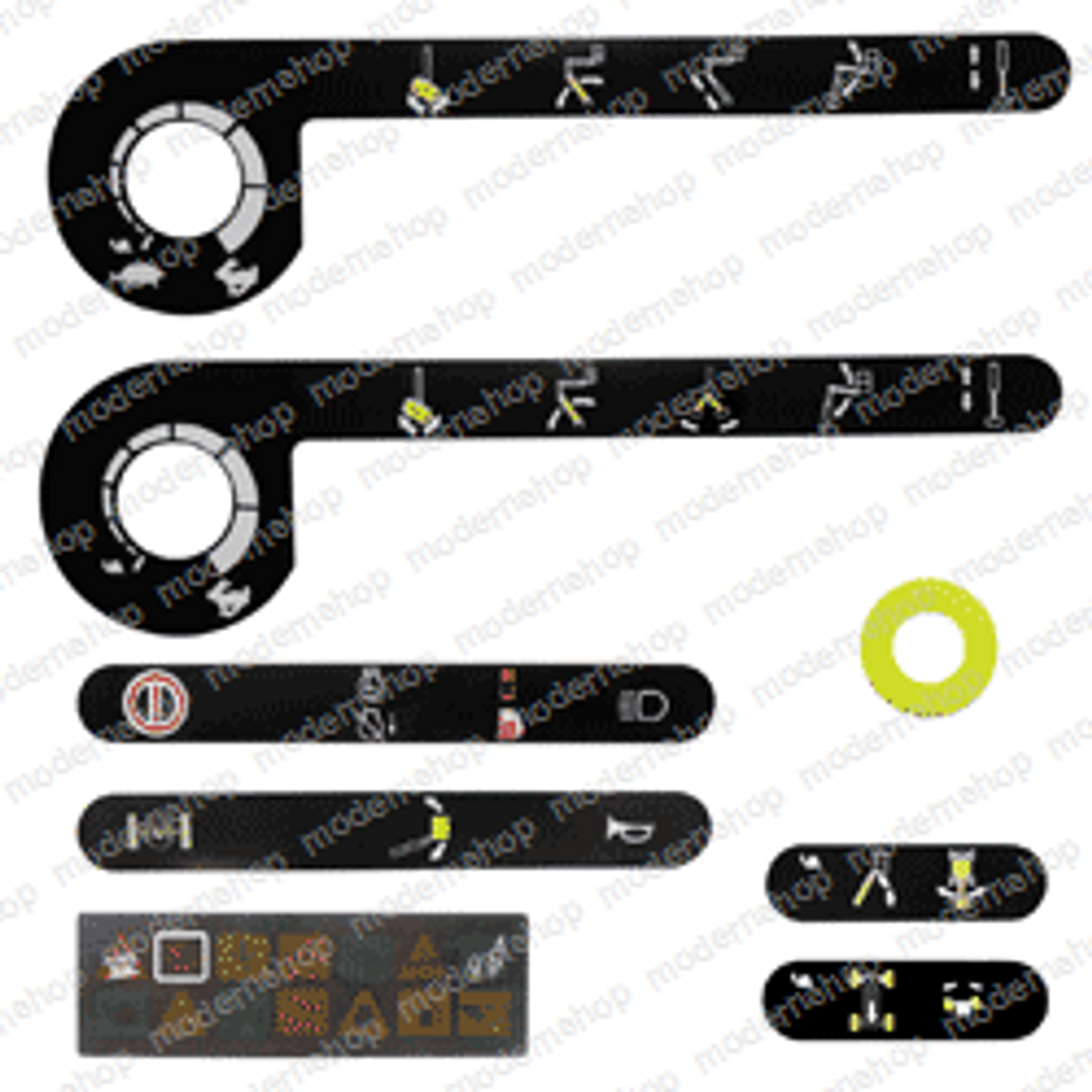 2910866: Aftermarket Jlg Decal Kit - Platform Console
