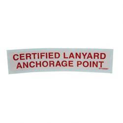 8605: Aftermarket MEC (Mayville Eng) Decal - Lanyard Attach Point