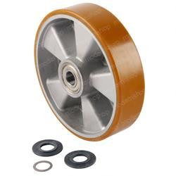 90164-ST: Aftermarket Multiton Steer Wheel Assembly - Poly