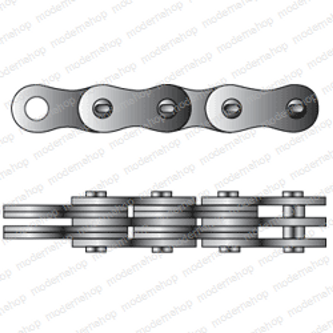 Bl834: Aftermarket Nyk Forklift Chain - 10 Ft