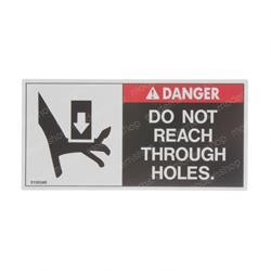 0190989: Aftermarket Snorkel Decal - Do Not Reach