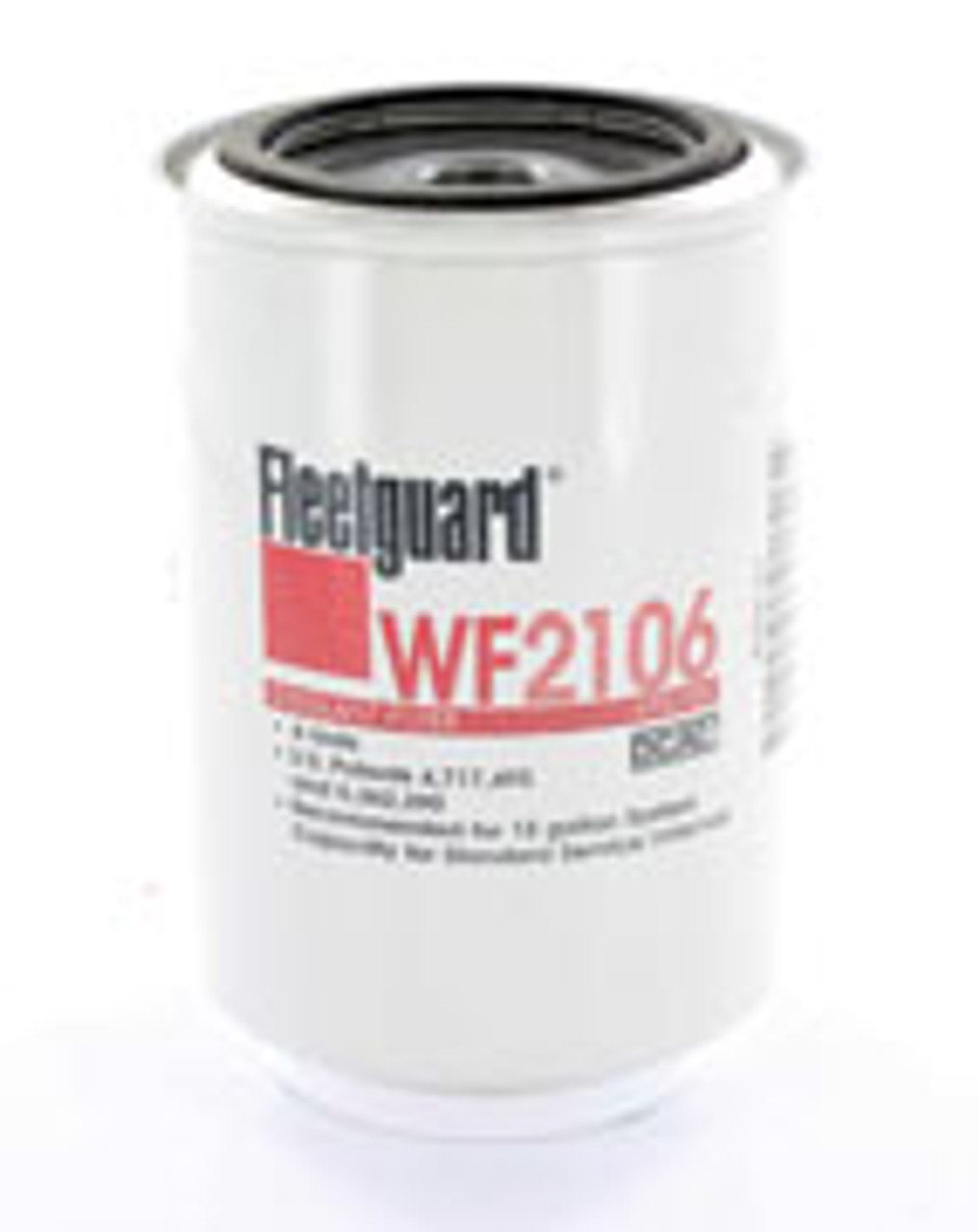 WF2106: Fleetguard Spin-On Water Filter