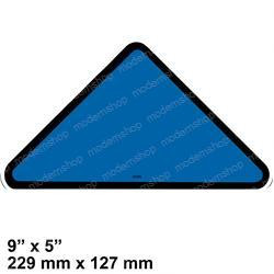 27206: Aftermarket Genie Decal - Triangle Blue